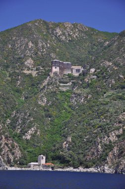 Athos - Yunanistan 'da antik manastırları olan Kutsal Dağ