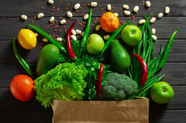 Conjunto Alimentos Vegetales Varios Colores Para Una Alimentación Saludable Encuentra — Foto de Stock