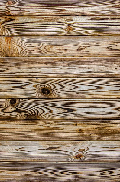 旧棕色自然板的木制背景 顶部视图 — 图库照片