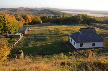 4 Ekim 2014, Poltava bölgesi, Ukrayna. Ukrayna Çömlek Merkezi Opishnya