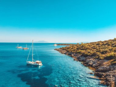 Orak Adası - Bodrum - Türkiye - İHA 'dan