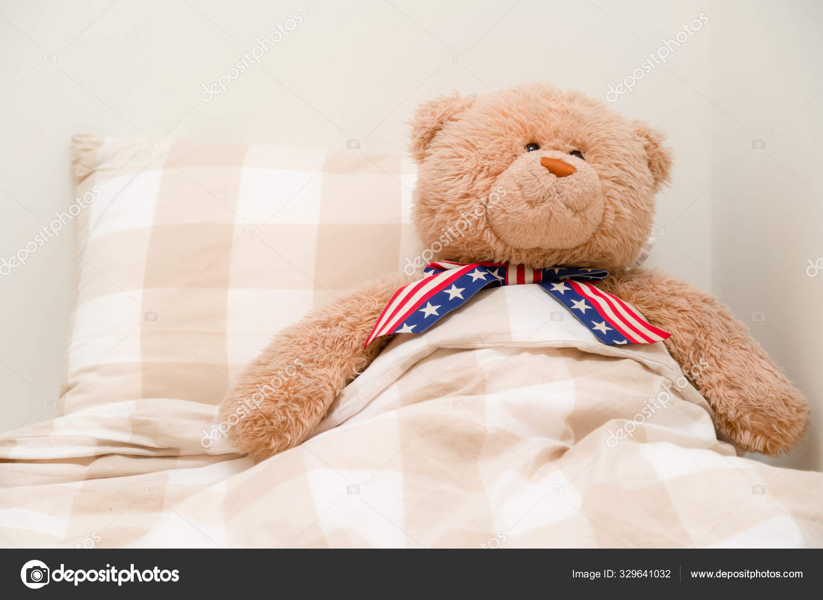 teddy bear sleeping bed