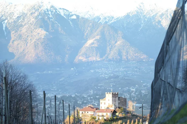 Merano Una Ciudad Turística Italia — Foto de Stock