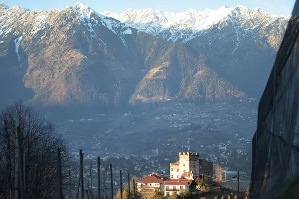 Merano Talya Bir Turistik Şehir — Stok fotoğraf