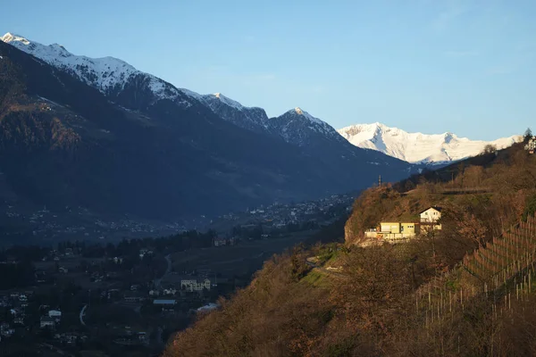 Merano Talya Bir Turistik Şehir — Stok fotoğraf