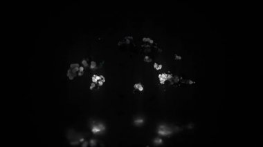 Kadın gözü dijital video animasyonu