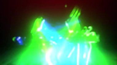 Tatlı kurbağa çizgi filmi lazer animasyonu