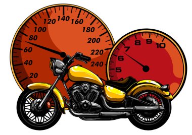 bir motosiklet yarışçısı spor vektör çizimi tasarımı