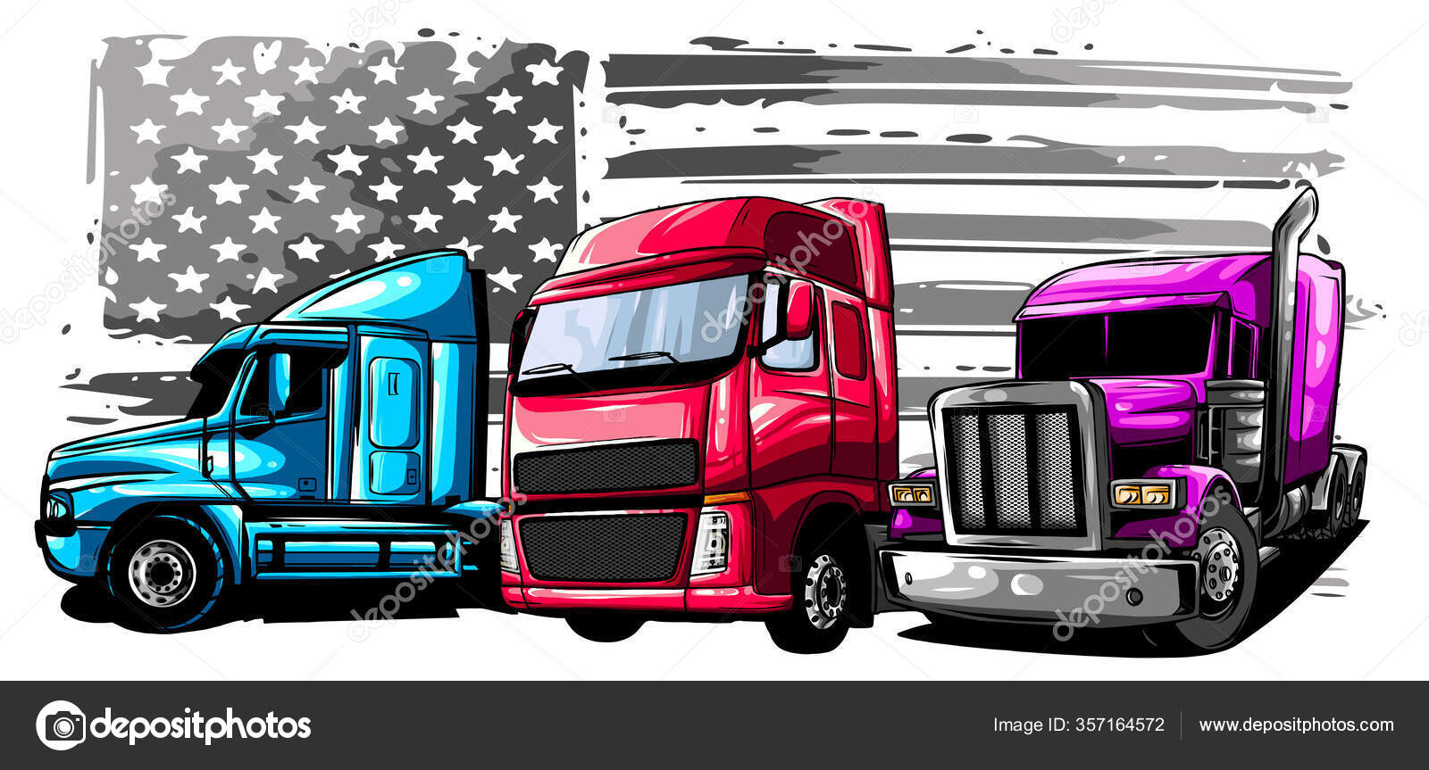 103 Semi American Flag Vector Images Free Royalty Free Semi American Flag Vectors Depositphotos
