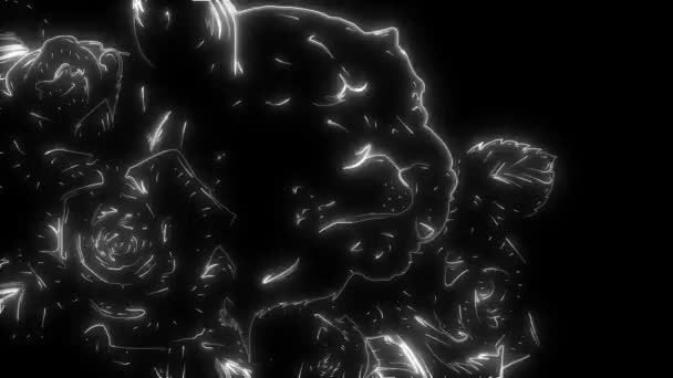 Panthère aux roses vidéo graphique 
