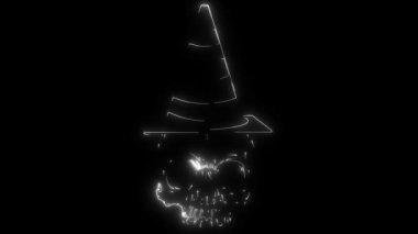 Bir kafatası animasyonu ve o ışık