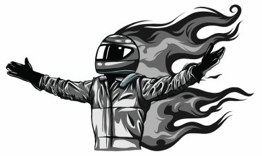 Tek renkli yarışçı ikonu. Web için yarışçı vektör simgesinin Isometric illüstrasyonu