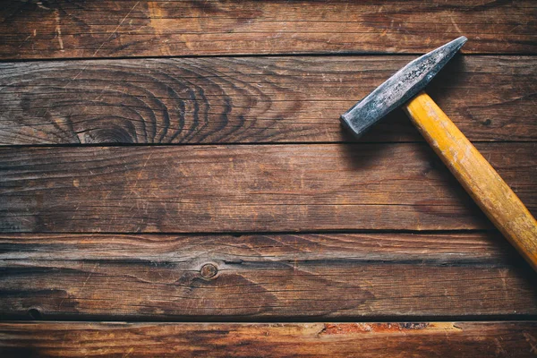 Mutlu Babalar günü. Eski ahşap arka plan kopya alanı metin