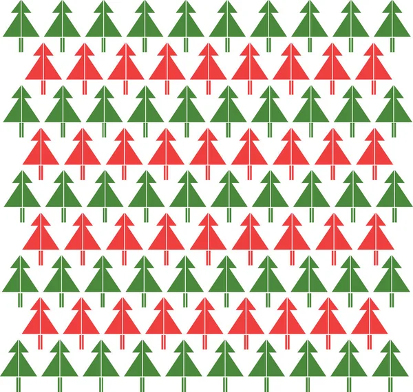 Geometric Christmas Tree Background Pattern — Stock Photo, Image