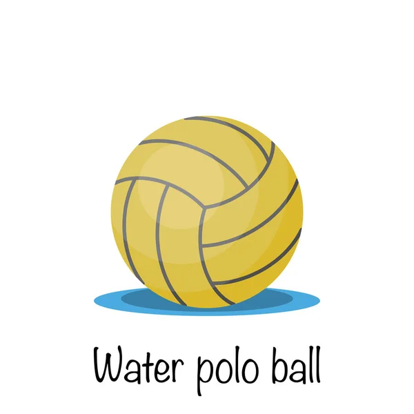 Bola Juego Waterpolo Ilustración Vectorial — Vector de stock