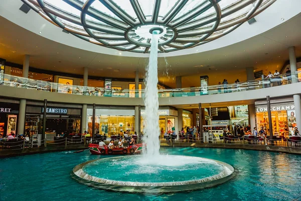 Singapore März 2018 Whirlpool Brunnen Einkaufszentrum Der Stadt — Stockfoto