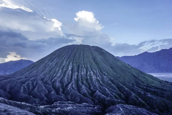 Апокалиптические Пейзажи Вершины Вулкана Бромо — стоковое фото
