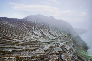 Beautiful landscapes to Ijen volcano
