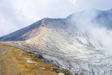 Beautiful landscapes to Ijen volcano