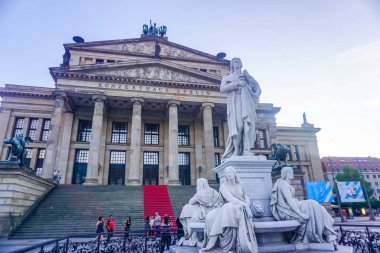 Berlin, Germany - July 30, 2018: Beautiful ancient city architecture