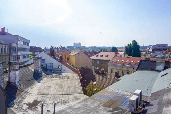 Bratislava Slovakia July 2018 View Roofs Historic Buildings City — Zdjęcie stockowe