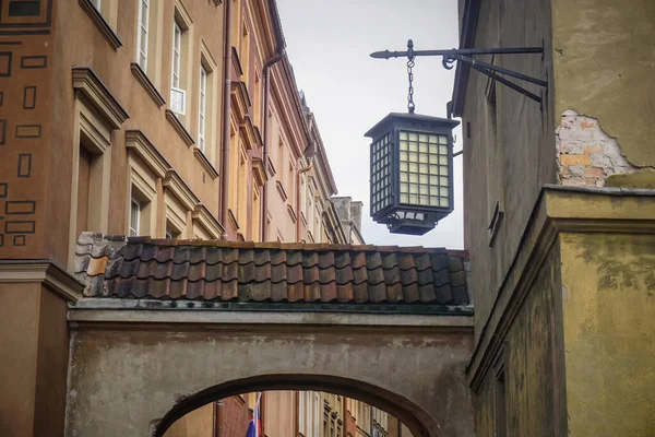 Архитектура Старого Города Варшаве — стоковое фото
