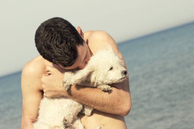 adam ve fino köpeği