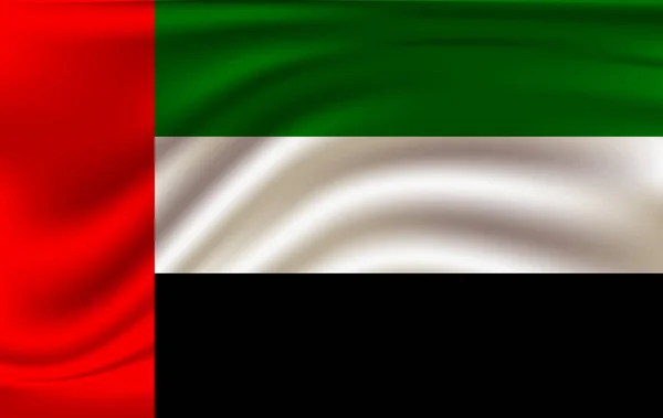 아랍에미리트의 국기 — 스톡 벡터