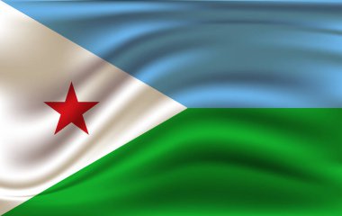 Cibuti 3D dalgalanan bayrak