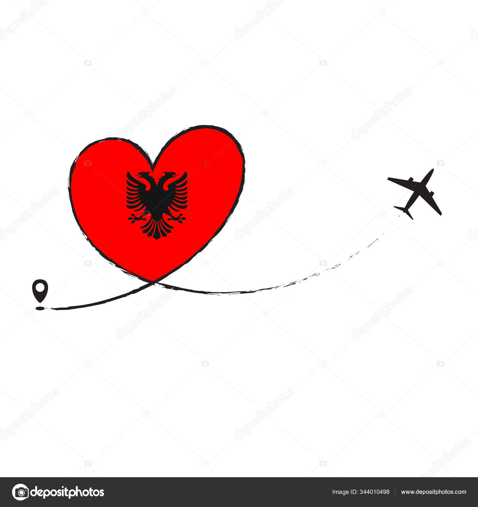 Flag Albania Love Romantic Travel Airplane Air Plane Aircraft Aeroplane Flying Fly Jet Airline Line Path Vector Fun Funny Pin Location Pointer Route Trace Sign Track Vacation Holliday Stock Vector Image By C Flag Albania Love Romantic Travel Airplane Air Plane Aircraft Aeroplane Flying Fly Jet Airline Line Path Vector Fun Funny Pin Location Pointer Route Trace Sign Track Vacation Holliday Stock Vector Image By C