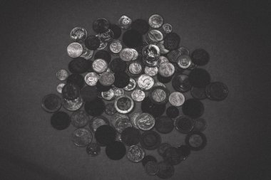 Metal paralar - farklı ülkelerden gelen paralar