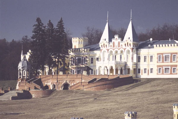 Stary Prastary Majątek Bogaty Rosyjski Ziemianin Architektoniczny Pomnik — Zdjęcie stockowe