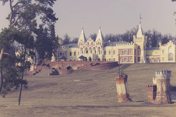 Staré Starobylé Panství Bohatého Ruského Vlastníka Pozemku Architektonická Památka — Stock fotografie