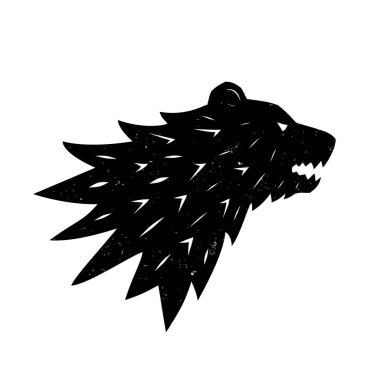Ayı logosu. Heraldik logo