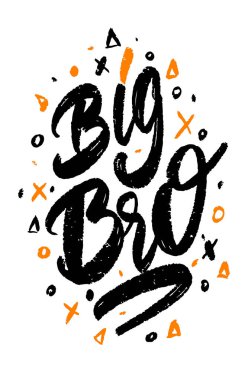 Büyük Birader. İnternet mesajlarınız için: tebrik kartları, afişler, tişörtler, kupalar..