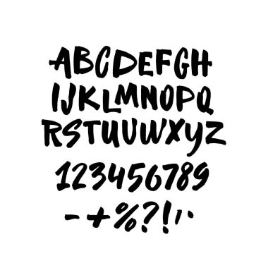 Whan bir kapı anover açar kapatır. El yazı çekilmiş. Vektör tipografi tasarımı. El yazısı yazıt.