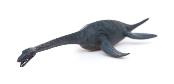 Plesiosaurus på vit bakgrund — Stockfoto