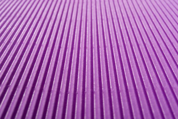 Perspective View Cardboard Corrugated Pattern Background Lilac Color — Stock Photo, Image