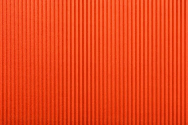 Cartón Corrugado Patrón Fondo Vertical Color Naranja —  Fotos de Stock