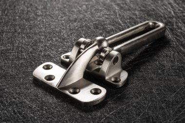 stüdyo yan görünümü paslanmaz çelik Emanet mandal açılan ateş