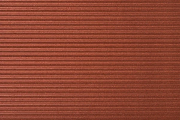 Desen Arka Plan Kahverengi Renk Yatay Karton Oluklu — Stok fotoğraf