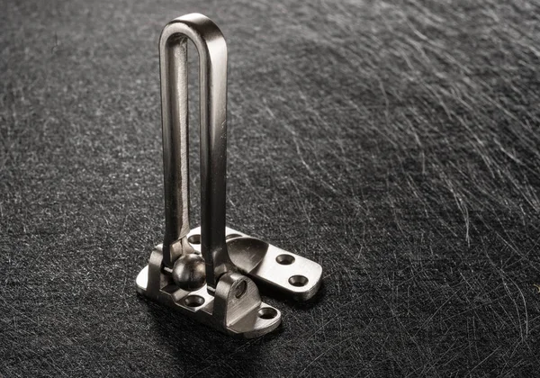 Studio Shoot Stainless Steel Safety Latch — Stock Photo, Image