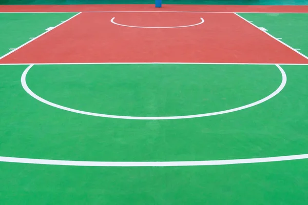 Zona Tiro Una Cancha Baloncesto — Foto de Stock