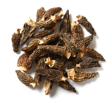 Üst görünüm moreli beyaz arkaplanda