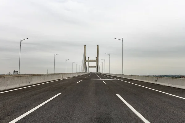 empty bridge for a highway