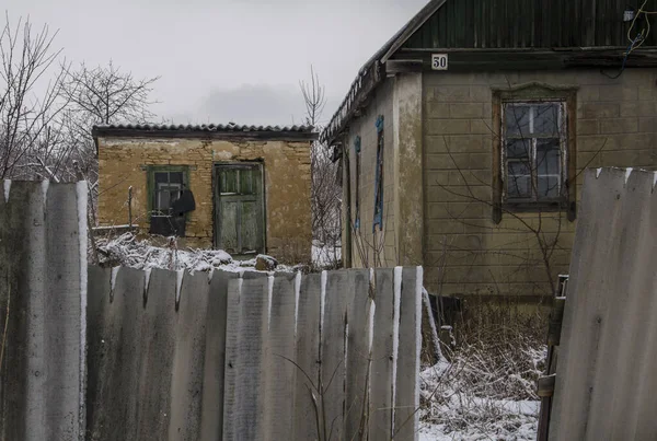 Altes Verlassenes Bauernhaus — Stockfoto