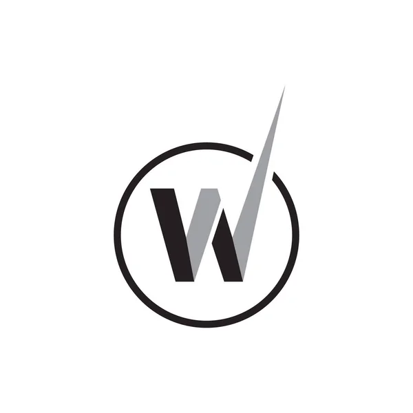 Logo Letter Design Vector Illustration Simple Modern Monogram Icon — Stock Vector