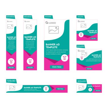 Web sitesi reklam pankartı tasarımı