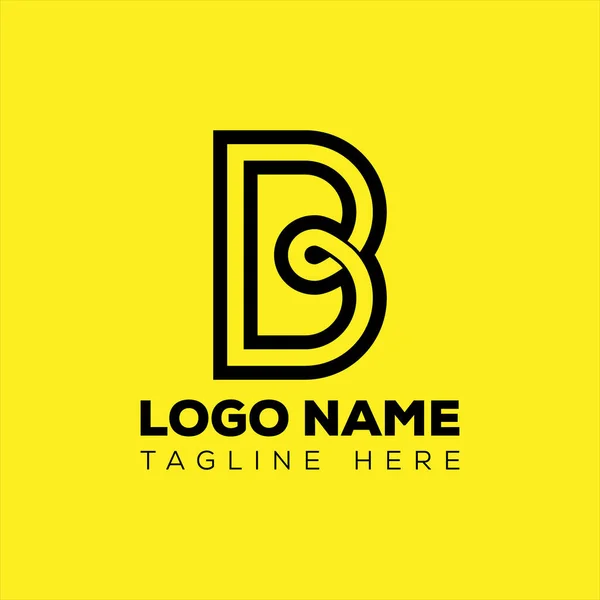 Carta Logo Design — Vetor de Stock