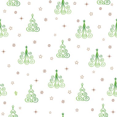 Noel köknar ağacı simgeler